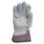 Work Gloves – Firm Grip Leather-Palm Large Gloves (3-Pairs)