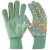 Work Gloves – Digz Women’s Large Leather Palm Fabric Gloves
