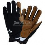 Work Gloves –  Husky Large Hi-Dex Leather Glove