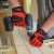 Work Gloves –  Firm Grip Large Pro Fingerless Glove