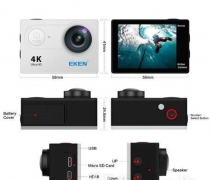 4 K Action Camera 20 Mp Water Proof with Remote / Wifi Cctv