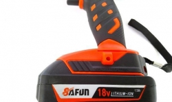 18 V Lithium Ion Battery Cordless Drill Safun 10mm