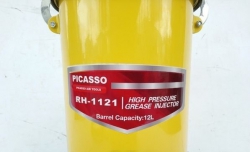 Air grease gun pump Picasso 12 liter tank Pneumatic injector