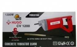 1200 Watts concrete vibration poker electric HUGO portable vibrator
