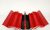 Steel Tool Box 5 Trays 42cm Red & Black