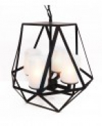 METAL POWDER COATED HANGING LIGHTS 4 HOLDER – 21