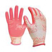 Work Gloves – Digz Nitrile Dipped Women’s Medium Coral