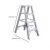 Ladder – Werner 4 ft. Aluminum Twin Step Ladder