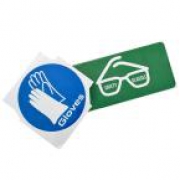 Clear Safety Glasse – AdirOffice Acrylic 2-Slot Safety Glasses
