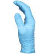 Work Gloves – HDX Large Blue Lightly Powdered Disposable
