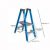 Ladder – Werner 8 ft. Reach Fiberglass Platform Twin Step Ladder with 250 lb. Load Capacity Type I Duty Rating