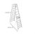 Ladder – Werner 12 ft. Aluminum Twin Step Ladder