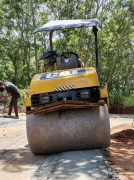 CAT CB-224E Vibratory Double Drum Roller