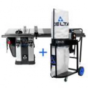 Table Saw – Delta 3 HP Left Tilt Unisaw Table Saw with 52 in.