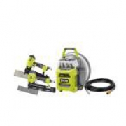 Compressor – RYOBI 6 Gal. Electric Pancake Air Compressor w/ 18-Gauge 2-1/8 in.