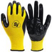 Work Gloves – Firm Grip Nitrile Coated Gloves (10-Pair)