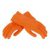 Work Gloves – HDX Multipurpose Orange Tile Grouting Gloves