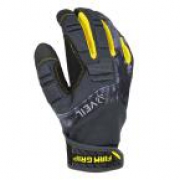Work Gloves – Firm Grip Pro Grip Large Black