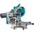 Miter Saw – Makita 18-Volt 5.0Ah X2 LXT Lithium-Ion (36V) Brushless Cordless 10 in. Dual-Bevel Sliding Compound Miter Saw with Laser Kit