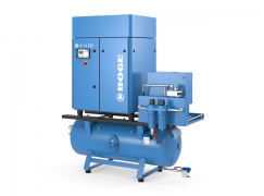 Oil injection screw air compressors – BOGE Compact All in one series