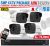 Hikvision 5MP CCTV 4 Camera package with Alarm system