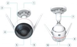 EZVIZ CS-CV310-A0-3B2WFR HUSKY AIR 2MP WIFI SECURITY CAMERA