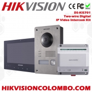 Hikvision DS-KIS701 2-Wire Video Intercom Kit