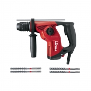 Hammer Drill – Hilti 120-Volt SDS-Plus TE-7 Corded Rotary Hammer Drill Kit with 4 TE-CX Hammer Drill Bits