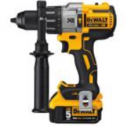 Hammer Drill – DEWALT 20-Volt MAX XR Lithium-Ion Cordless Premium Brushless Hammer Drill with (2) Batteries 5Ah