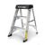Ladder -Werner 2 ft. Aluminum Step Ladder with 300 lb.