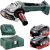 Metabo WB18LTXBL125 Quick 18V 125mm Angle Grinder (2x 8Ah LiHD)