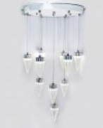 METAL / ALUMINIMUM GLASS LED HANGNING LIGHTS – 44