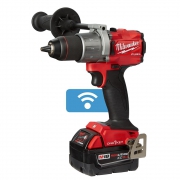 Hammer Drill – Milwaukee M18 FUEL ONE-KEY 18-Volt Lithium-Ion Brushless Cordless 1/2 in. Hammer Drill/Driver Kit with Two 5.0 Ah Batteries