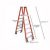 Ladder – Werner 16 ft. Reach Fiberglass Platform Twin Step Ladder