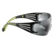 Tinted Safety Glass – 3M SecureFit 400 Black/Neon Green Frame