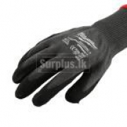 Work Gloves – Milwaukee Large Gray Nitrile Dipped