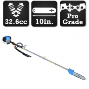 Blue Max 10 in. 32.6cc  Pole Saw