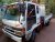 Isuzu forward boom truck