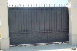 Sliding Iron Gate