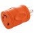 AC WORKS 30Amp 125/250Volt T Blade Socket