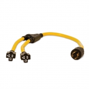 Champion Power Equipment 3 ft. 240-Volt Y Adapter