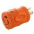 AC WORKS 125/250Volt 4Prong Locking Plug