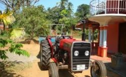 Massey peguson 240 with tailer