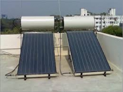 Solar panel water heating systems