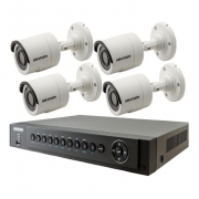 4 CH CCTV Camera Systems (AHD 2.4MP)