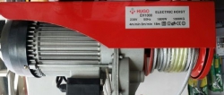 Electric Hoist HUGO EH1000 1000 kg 18 meters 8mm thick cable