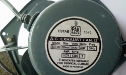 Industrial Exhaust Fan 12″ 40W Pakistan