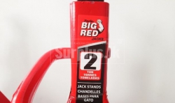 01 Pair of Jack Stand stands Tuzzle 2 Ton Torin Big Red