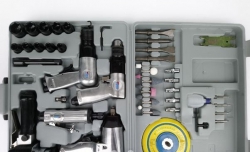 Air tool kit 50 pcs Sander Die Grinder Drill hammer power impact wrench