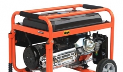 5kW Generator Petrol 4 stroke key start single phase 230V Okayama